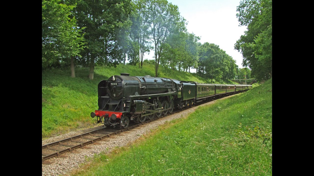 Model Railway Weekend at Bluebell Railway with 92212, 1638, 263 & 33103 Swordfish! - 30th June 2013