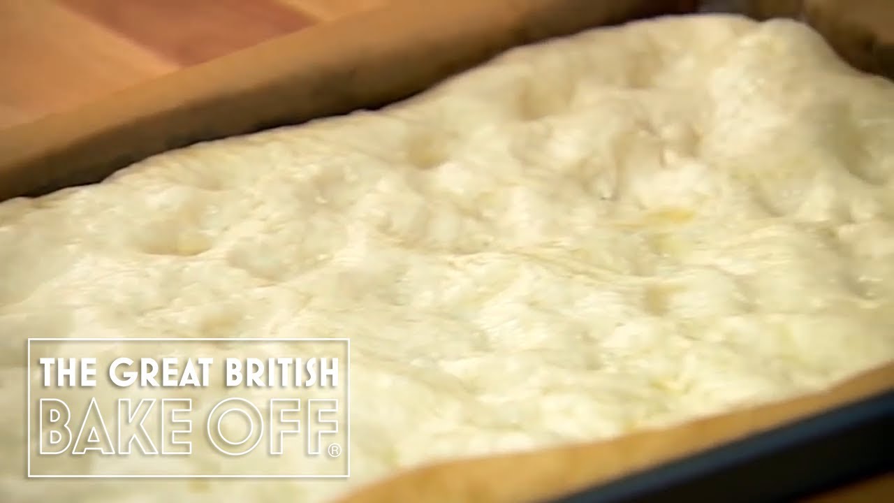 Как замесить фокаччу с Полом Голливудом, часть 2 | The Great British Bake Off