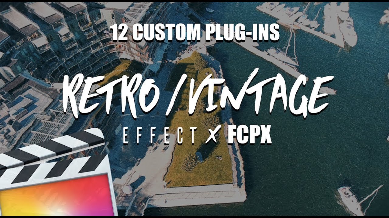VINTAGE, VHS, SUPER 8 // Film Look Effects (Custom) - Final Cut Pro X