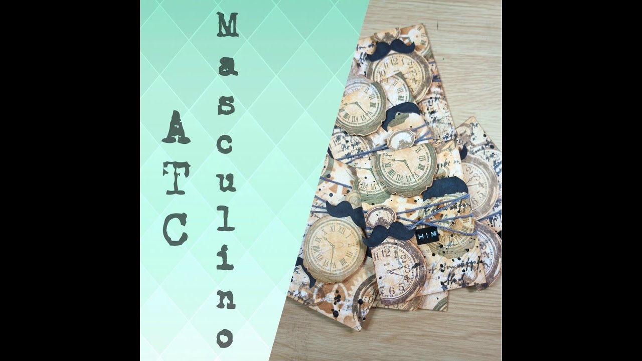 ATC masculino // La Magia del Scrap // scrapdisney.com
