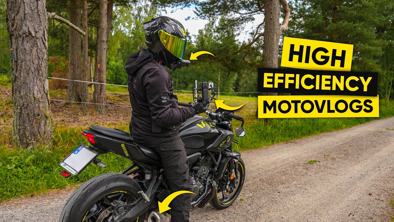 Tw&oacute;rz LEPSZE filmy motocyklowe za pomocą kamery 360 i drona!