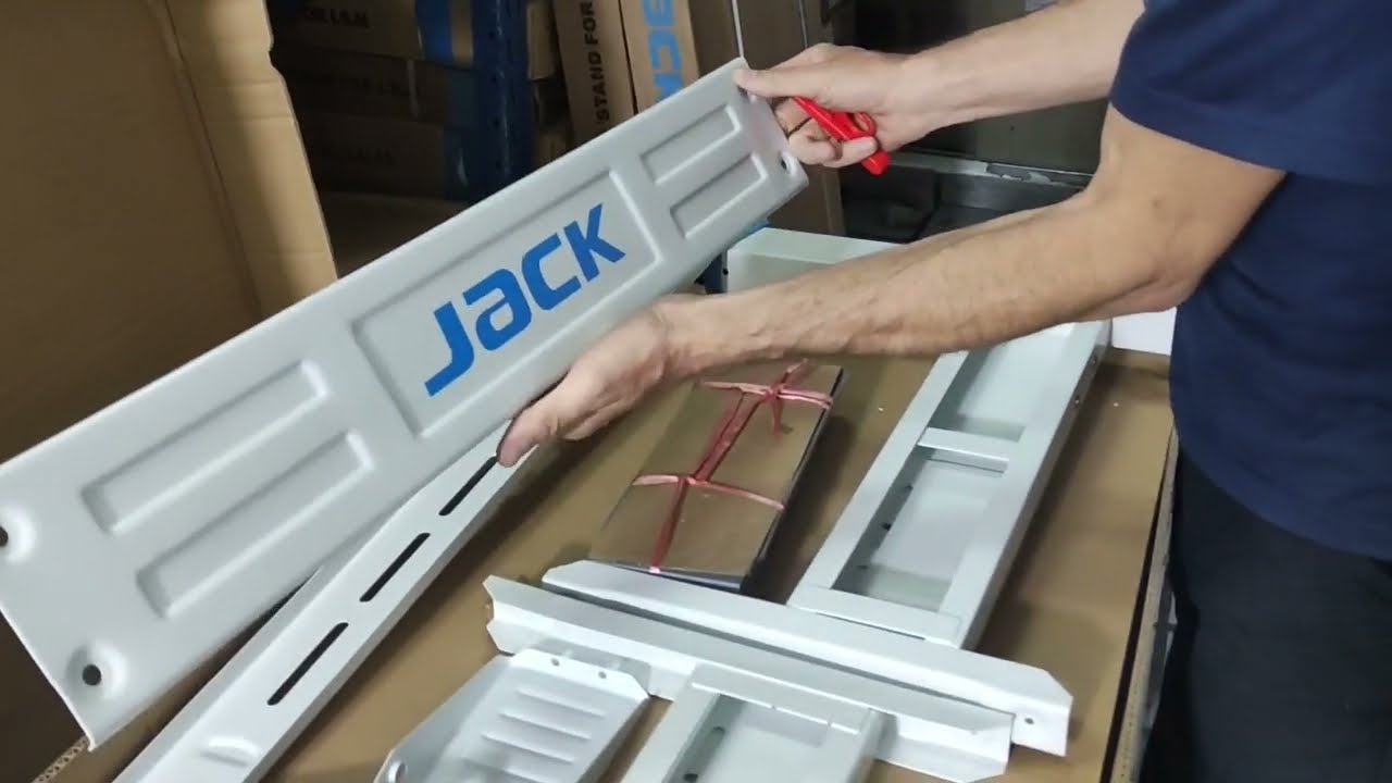 Montando mesa/bancada de Overlock/Interlock Jack passo a passo (Parte 1)