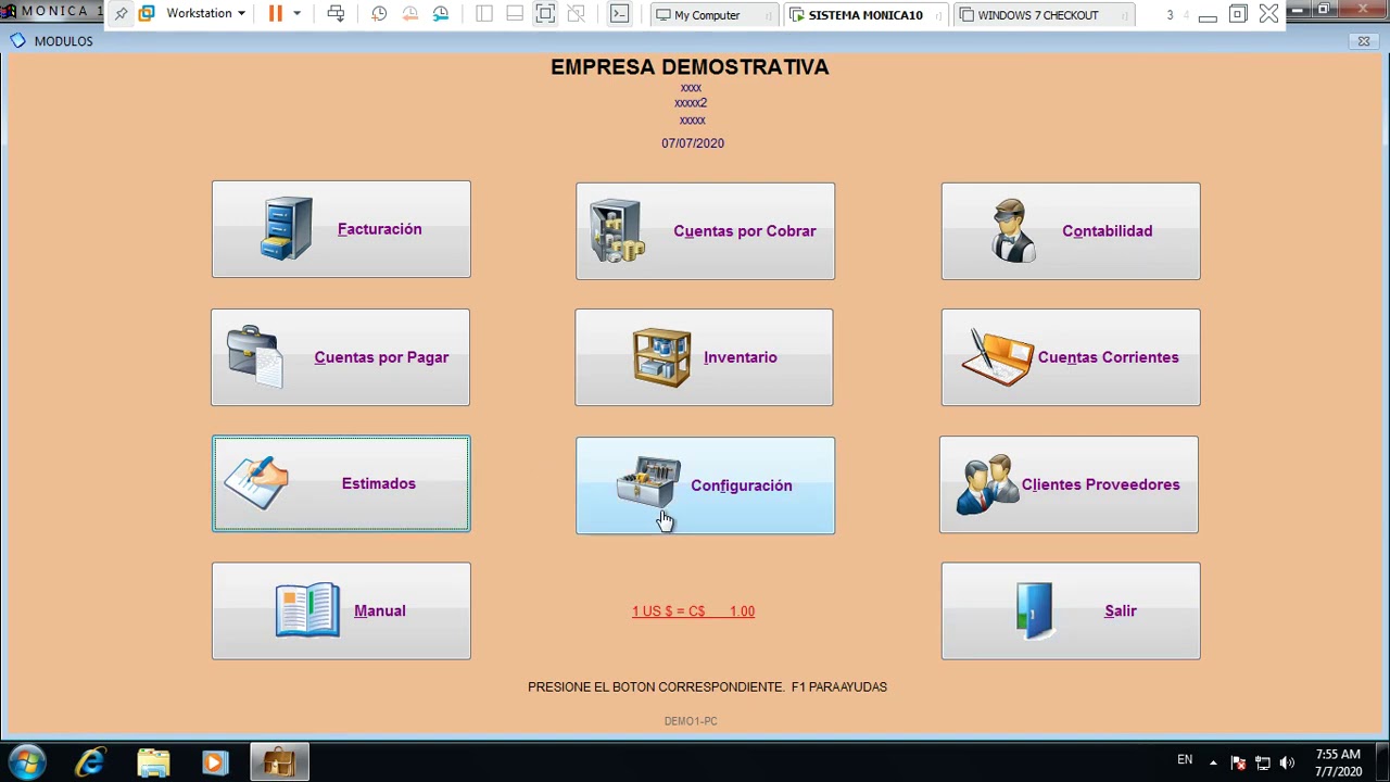 Software contable Monica10
