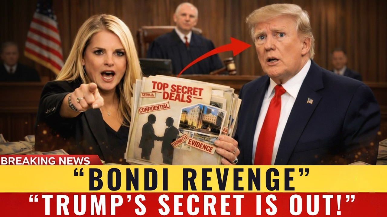 BONDI&rsquo;S REVENGE: She Is Revealing Trump&rsquo;s Hidden Deals To The Courtroom Today