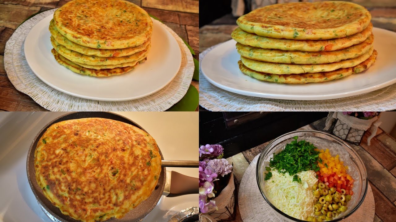 فطائر المقلاه 👈 بعجينه من غير عجن 😎من اكتر الوصفات نجاحا لبساطتها  Pan Pies