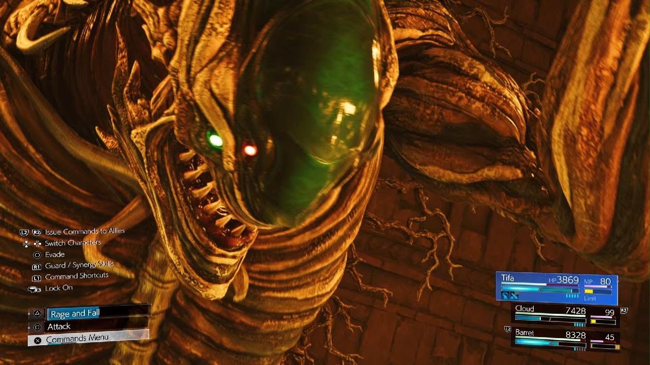 Final Fantasy VII REBIRTH: Demon Gate Boss Fight (HARD MODE)