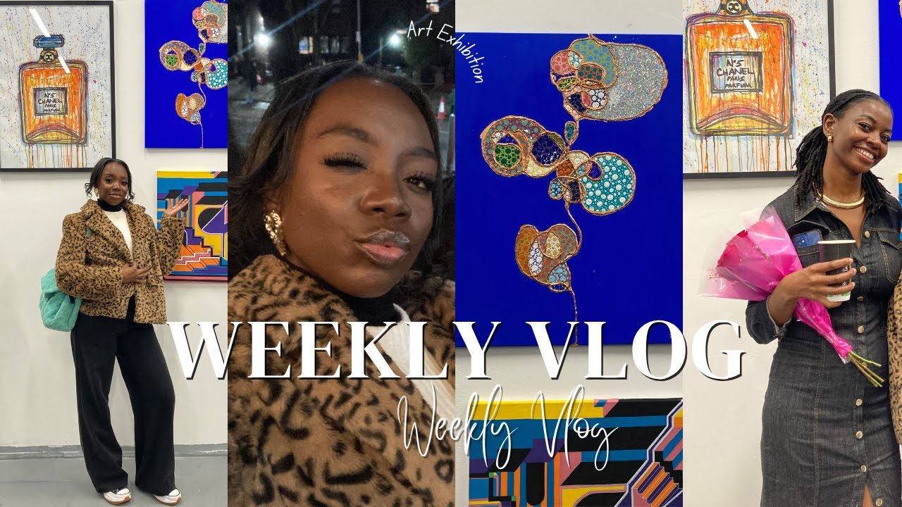 VLOG | DAYS IN MY LIFE : GIRLS DAY OUT & FRIENDS 1ST ART EXHIBITION