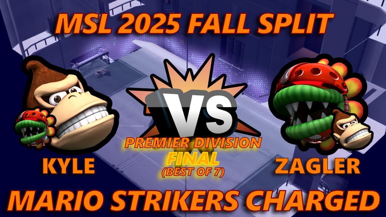 Kyle vs Zagler | MSL 2025 Fall Premier Division | Final - Mario Strikers Charged