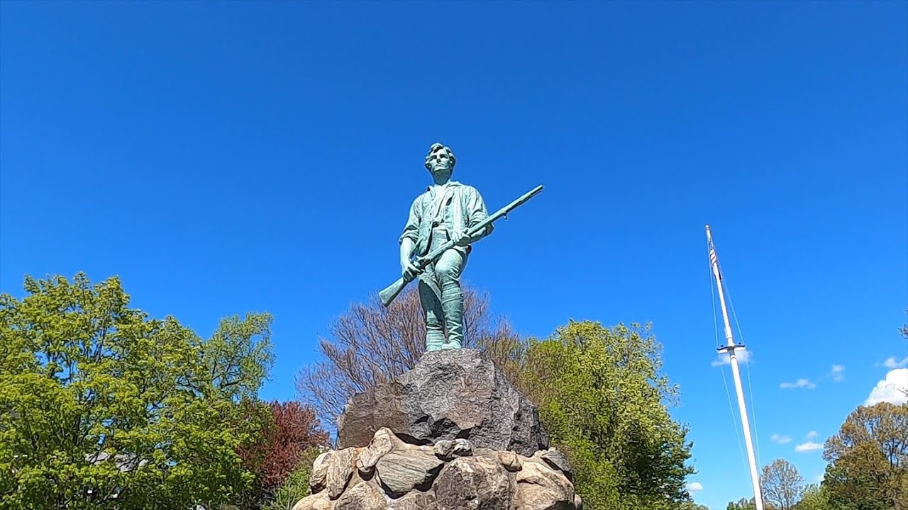 Walking around Lexington, MA