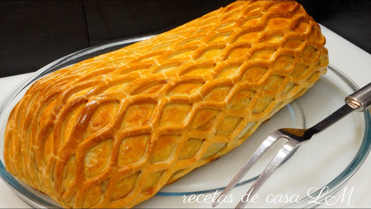 WELLINGTON STYLE MEAT ROLL EASY RECIPE домашние рецепты LM
