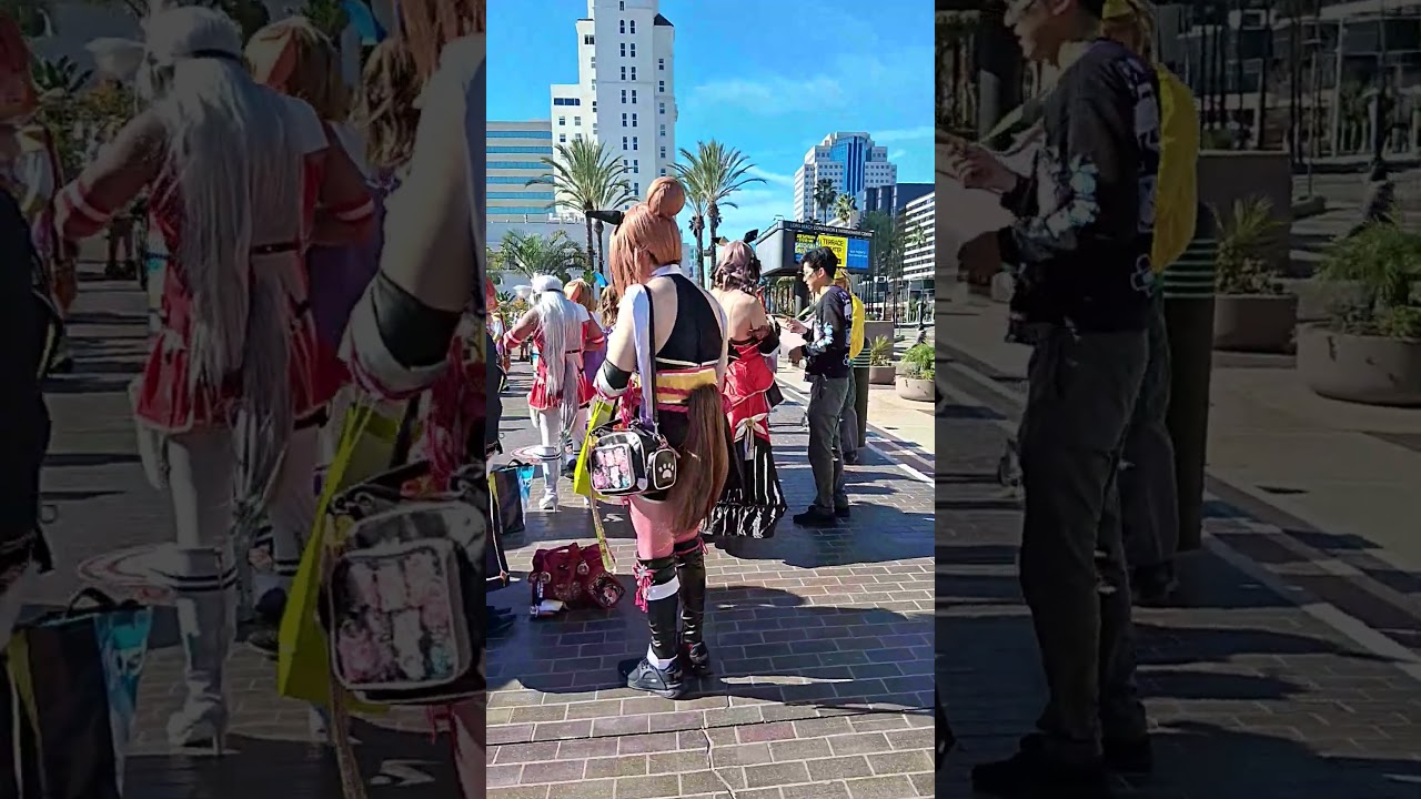 Animé Los Angeles Long Beach CA  1.10.2026  Snapchat 2  #cosplay