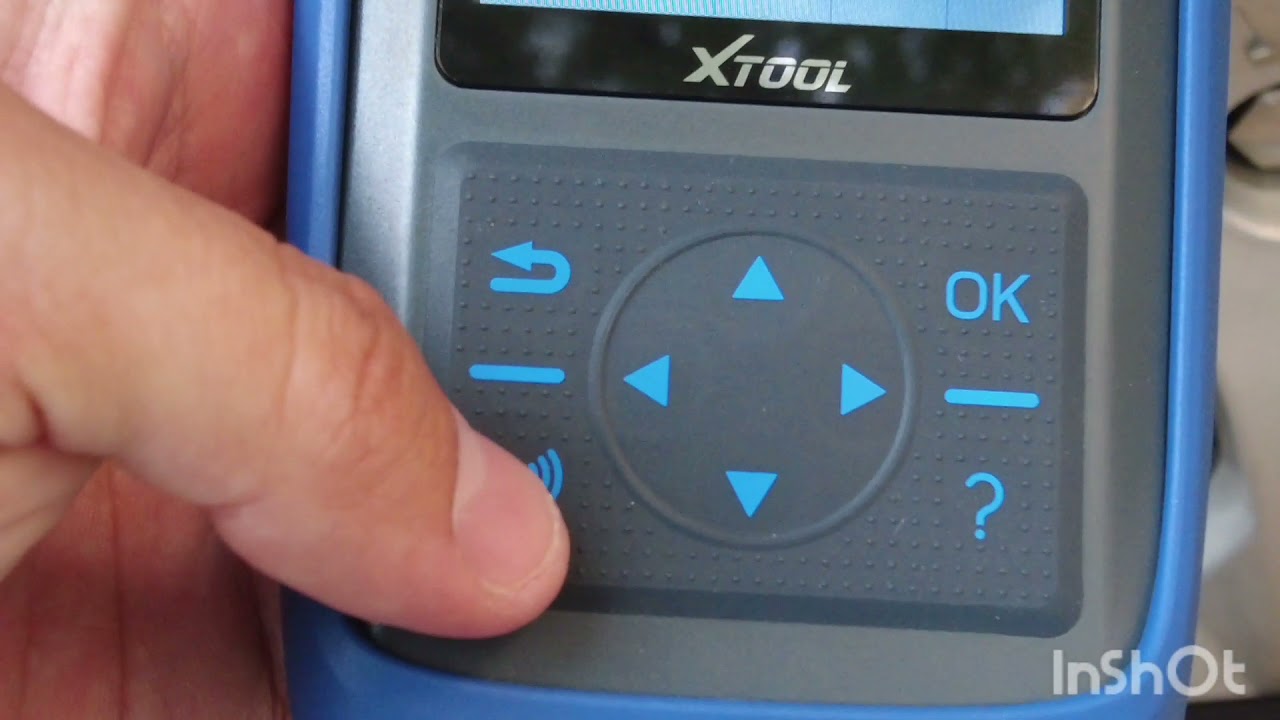 Программирование датчика TPMS (Peugeot 3008) с помощью программатора Xtool TP150