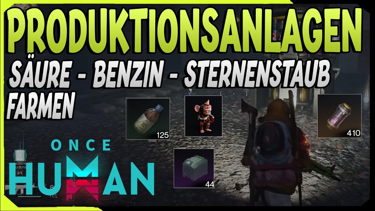 Produktionsanlagen Guide | So farmt Ihr Benzin - Säure - Sternenstaub - Mutationen uvm