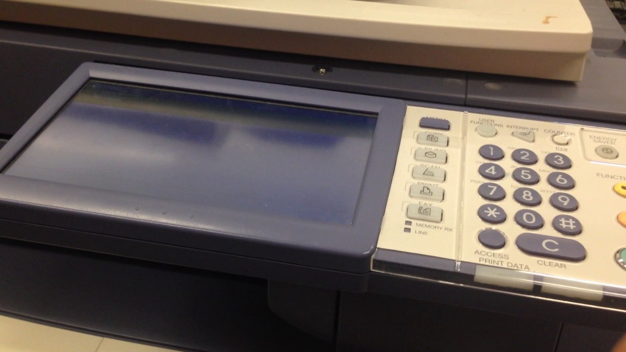 How to reset fuser codes on Toshiba Estudio series copiers