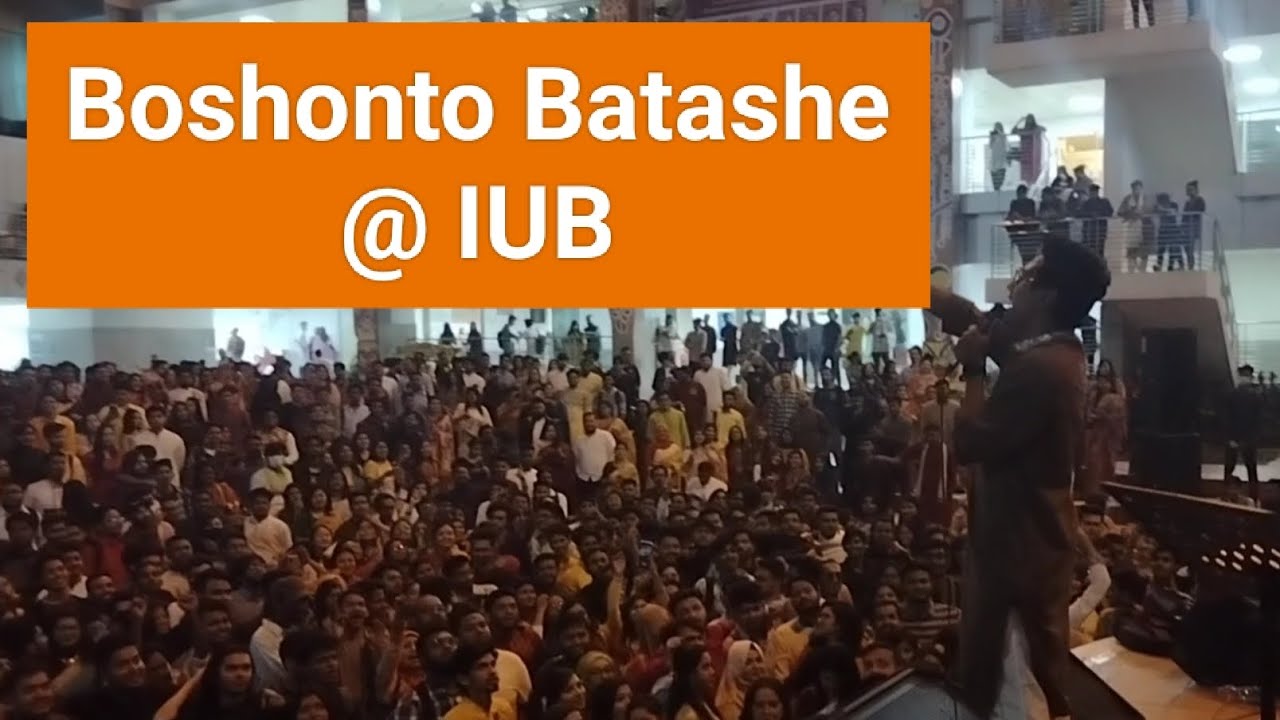 Boshonto Batashe | Live Cover @ IUB