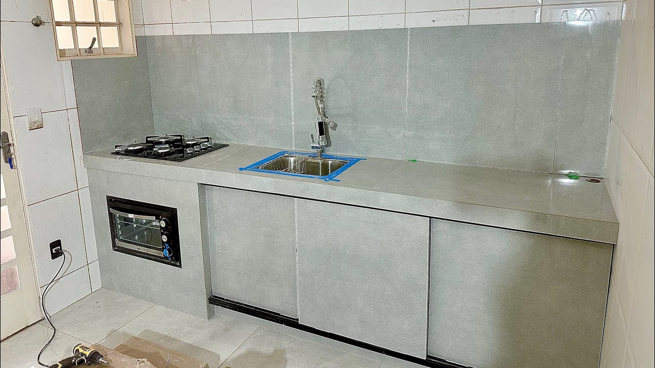 Como fazer sua Cozinha planejada  de piso