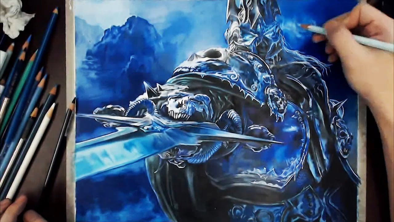 Drawing Lich King(Arthas) 리치킹 그리기