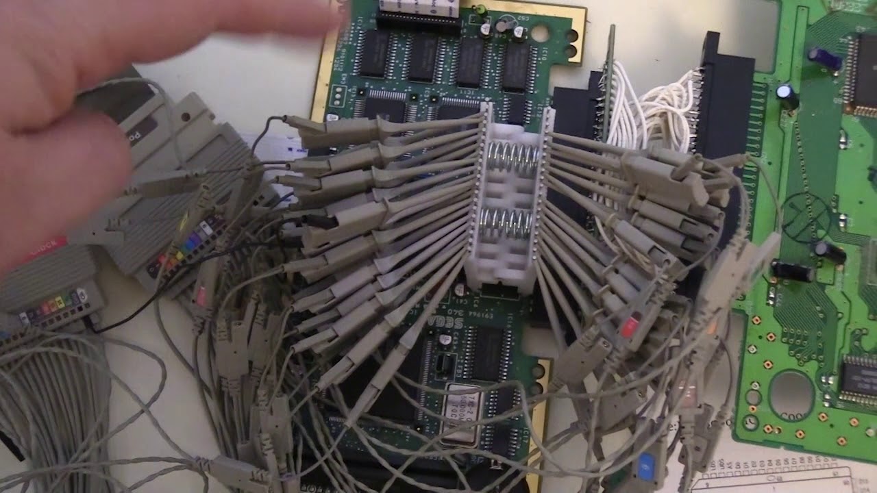 Sega CD Troubleshooting Using Schematics and a Logic Analyzer - Part 2