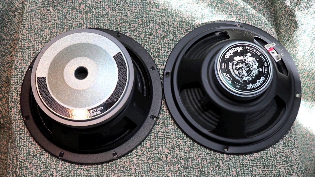 Orange PPC 108 speaker replacement