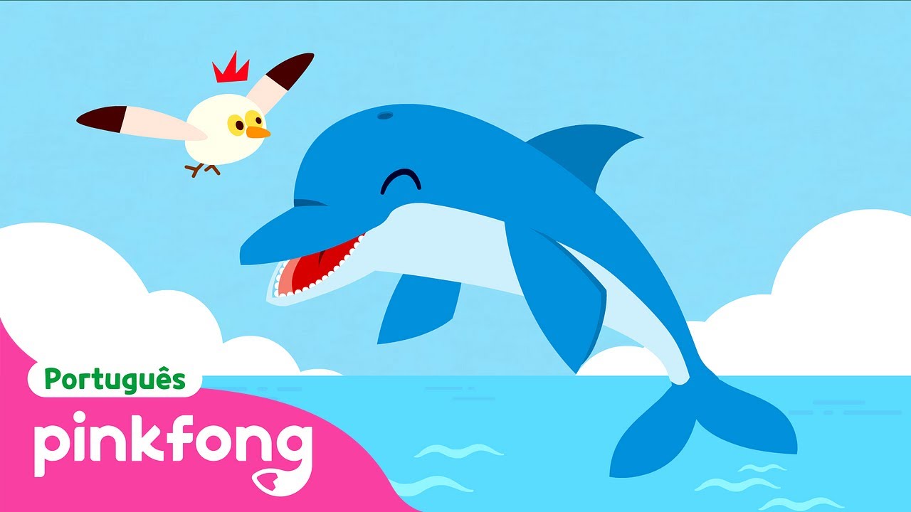 Golfinho | Animais do Mar | Pinkfong, Beb&ecirc; Tubar&atilde;o! Can&ccedil;&otilde;es para Crian&ccedil;as