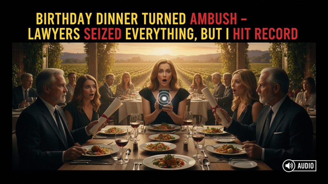 AMBUSHED AT MY BIRTHDAY DINNER: THE BETRAYAL THAT UNLEASHED A PREDATOR'S DOWNFALL