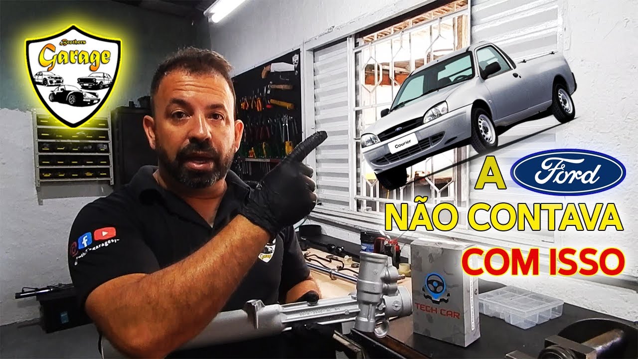 🛠️ Reparo Caixa de direcao hidraulica Ford Courier Fiesta Ka