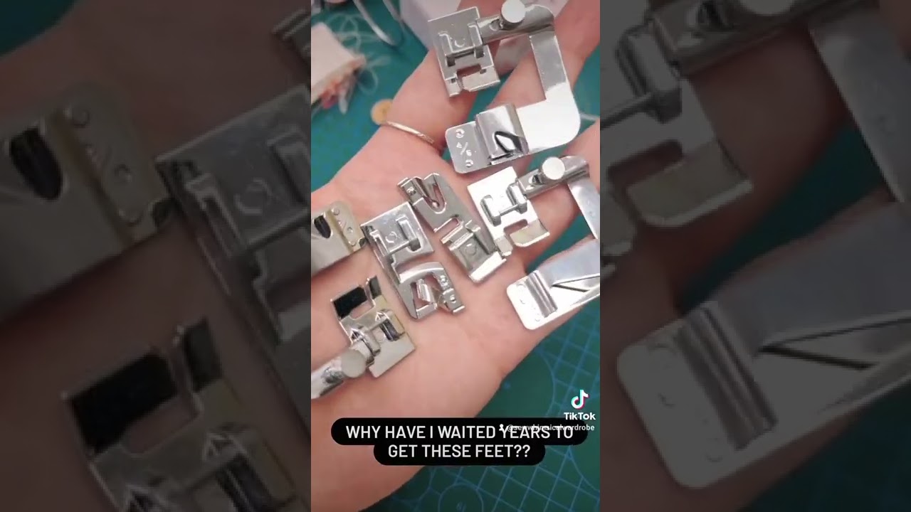 My first attempt at using a rolled hem foot! GAMECHANGER!