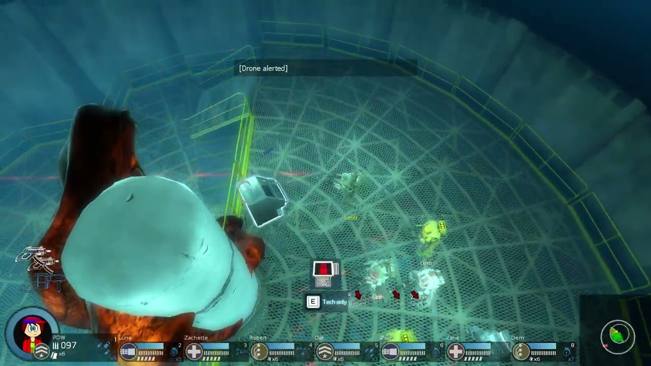 Alien Swarm: Reactive Drop Gemini City Gameplay With 8 Marines