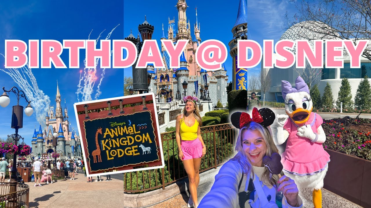 DISNEY VLOG: SPENDING MY BIRTHDAY AT DISNEY WORLD!