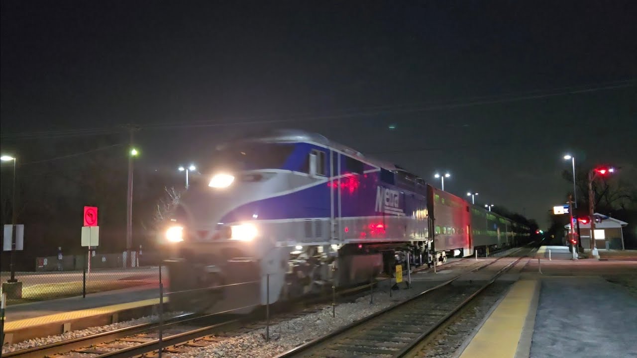 Full Metra MD-W Evening Rush Hour at Medinah (26th February 2026)