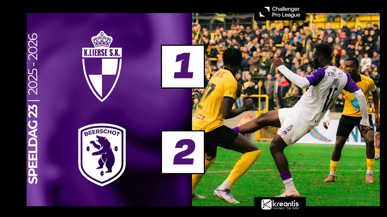 HIGHLIGHTS | LIERSE SK - K. BEERSCHOT V.A. 1-2 (01/02/2026)
