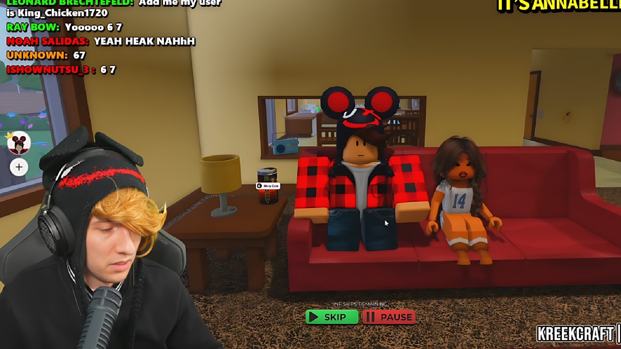 Зритель KreekCraft произносит слово на букву «Н» в прямом эфире