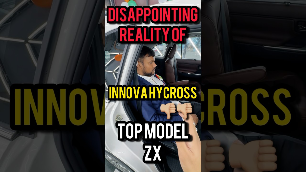 ₹38 LAKH WASTED - INNOVA HYCROSS ZX(0) Top model biggest problem