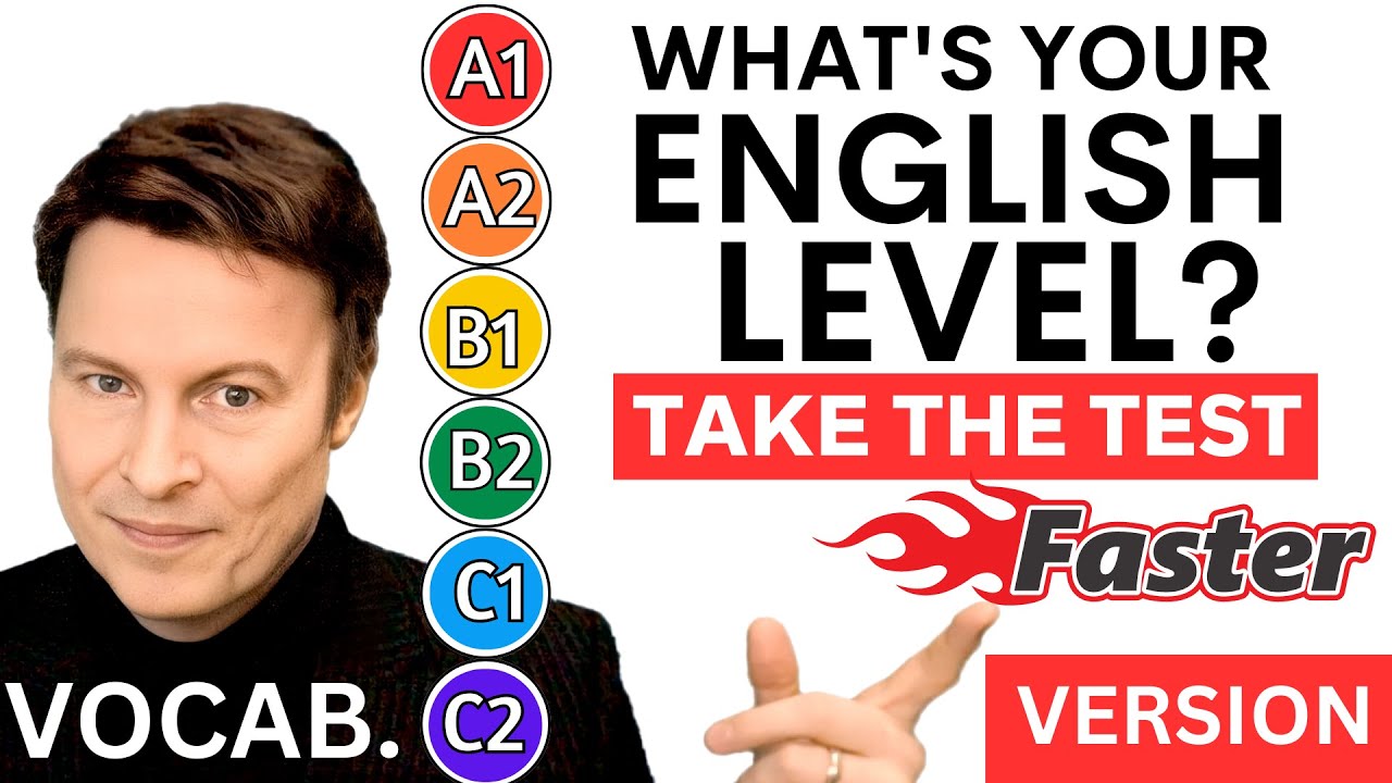 📊 What's YOUR English Level? Take this Test and Find Out! ⚡️Faster Version!⚡️ Part 2 vocabulary