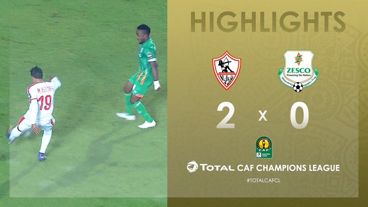 Zamalek SC 2-0 Zesco United FC | HIGHLIGHTS | Match Day 4 | TotalCAFCL