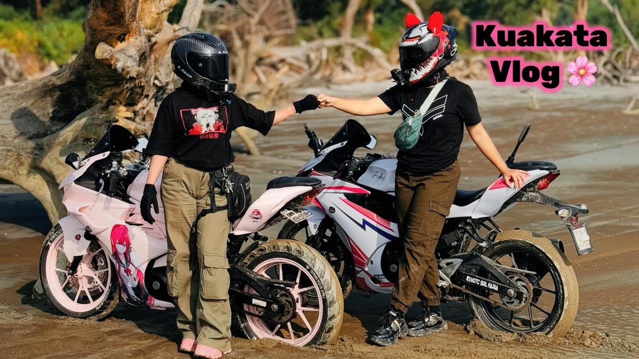Kuakata vlog with my GSXR || Rider Girl Sakira Sahrin Dipa || Dhaka to Kuakata.