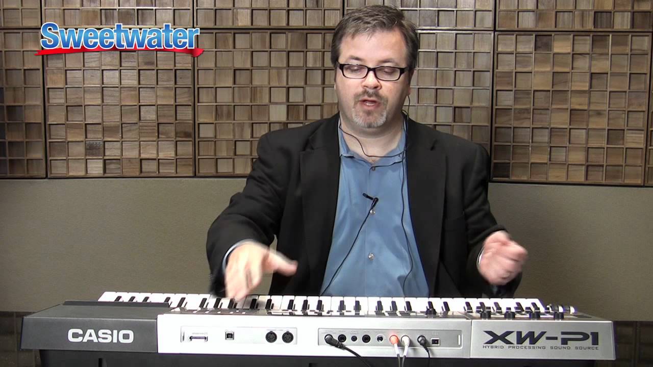 Casio XW-P1 Performance Synthesizer Demo - Sweetwater Sound