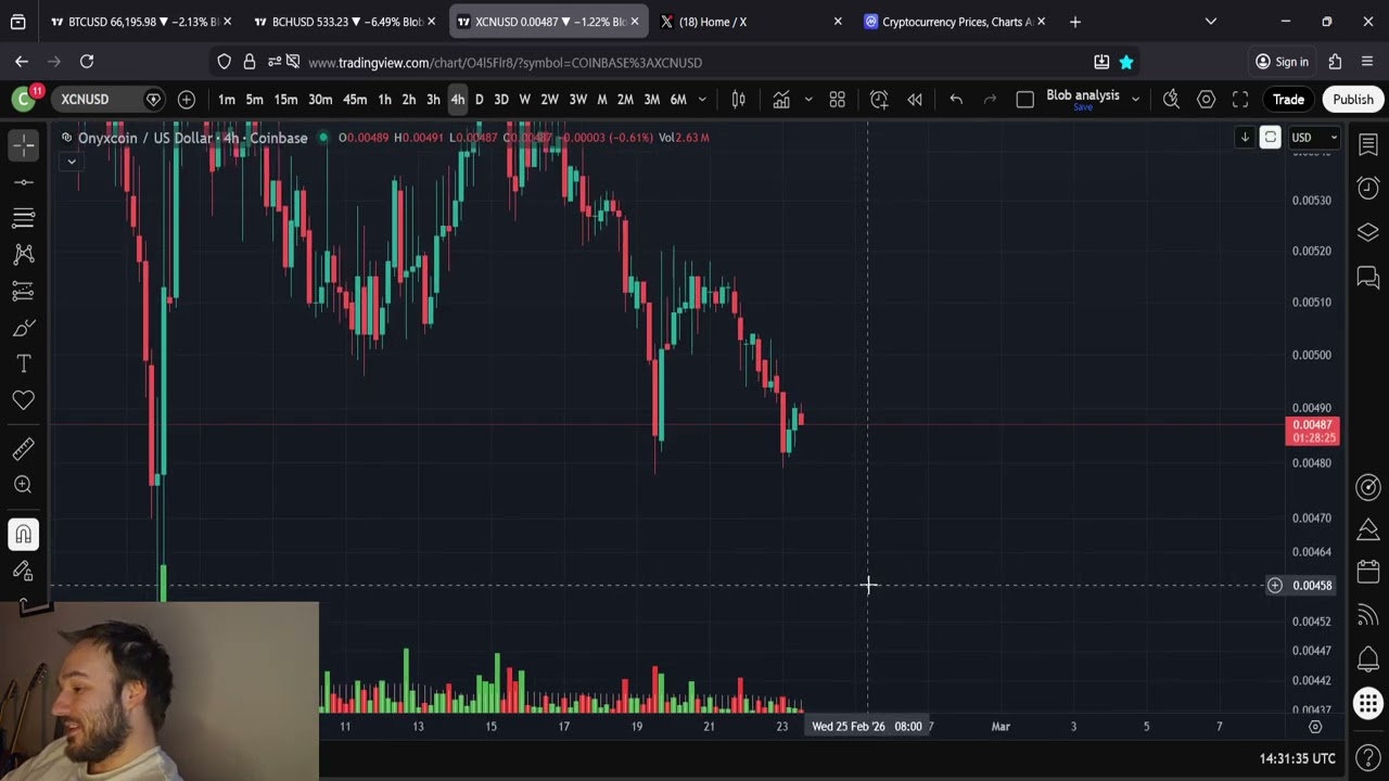 Прогноз цены XCN OnyxCoin: 23 февраля