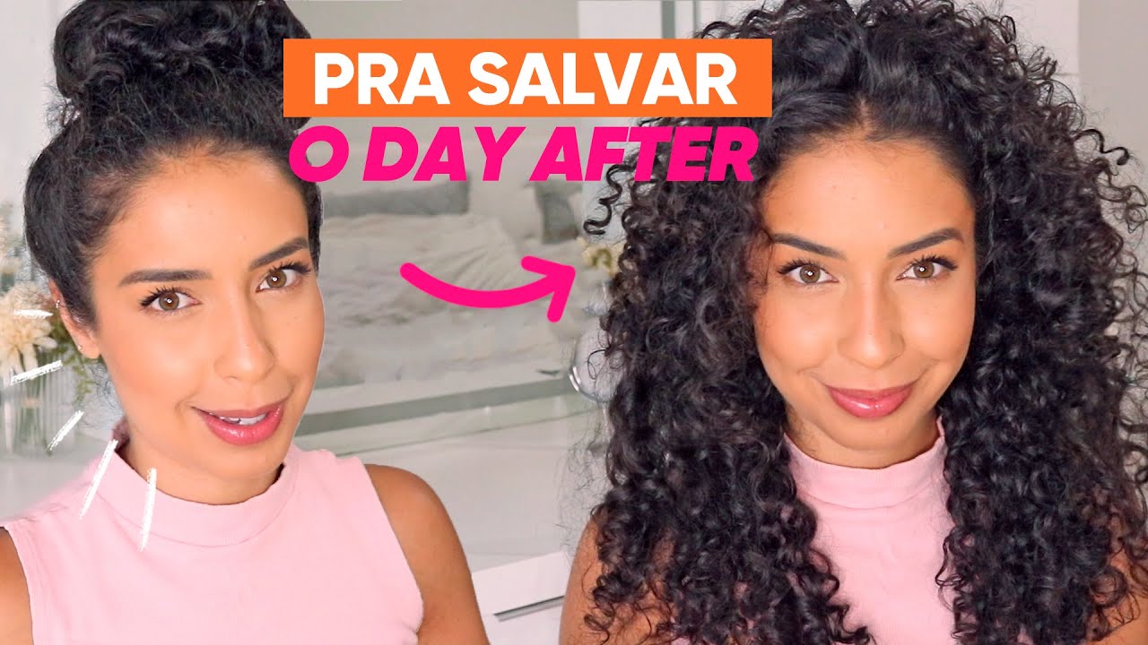 SALVANDO OS CACHOS NO DAY AFTER SEM LAVAR | JULIANA LOUISE