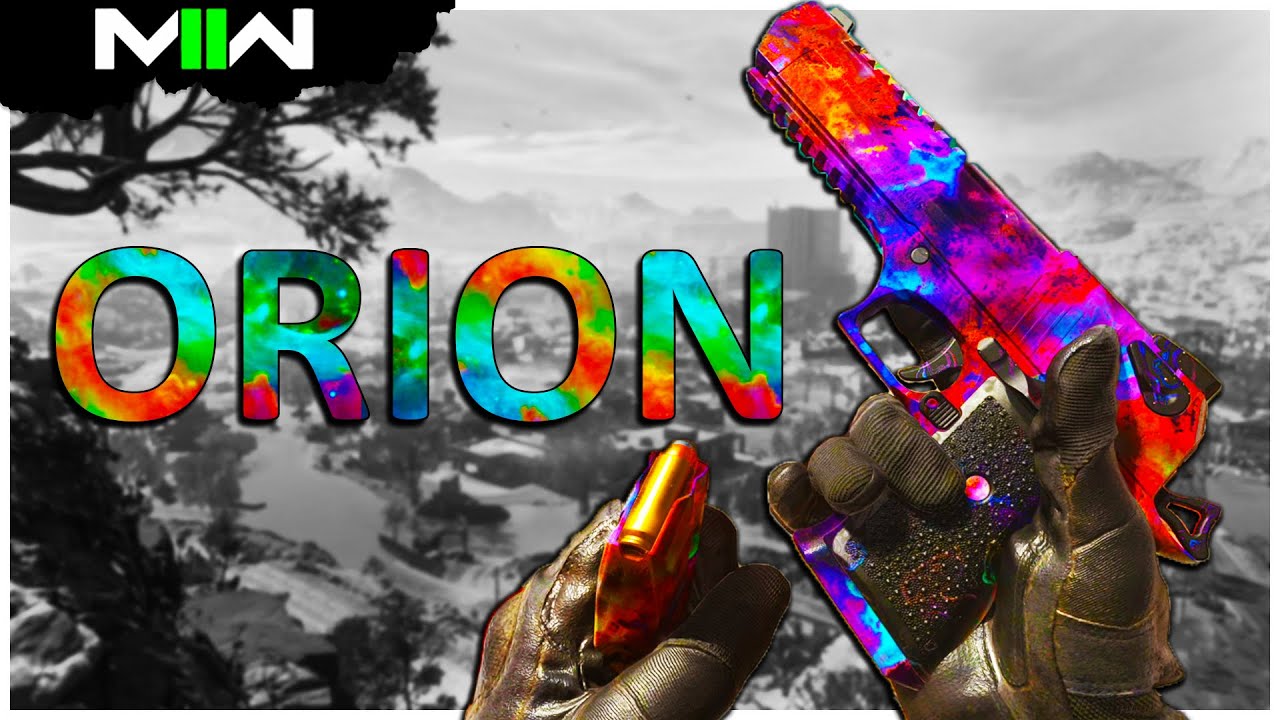 Le GUIDE COMPLET du CAMOUFLAGE ORION & POLYATOMIQUE sur MODERN WARFARE 2