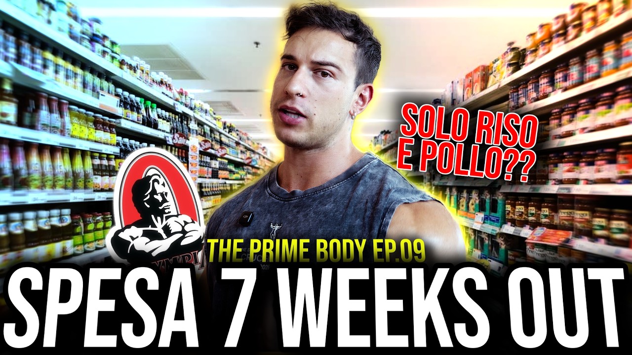 LA MIA SPESA A 7 SETTIMANE DAL MR ⭕LYMPIA // THE PRIME BODY - ep.09