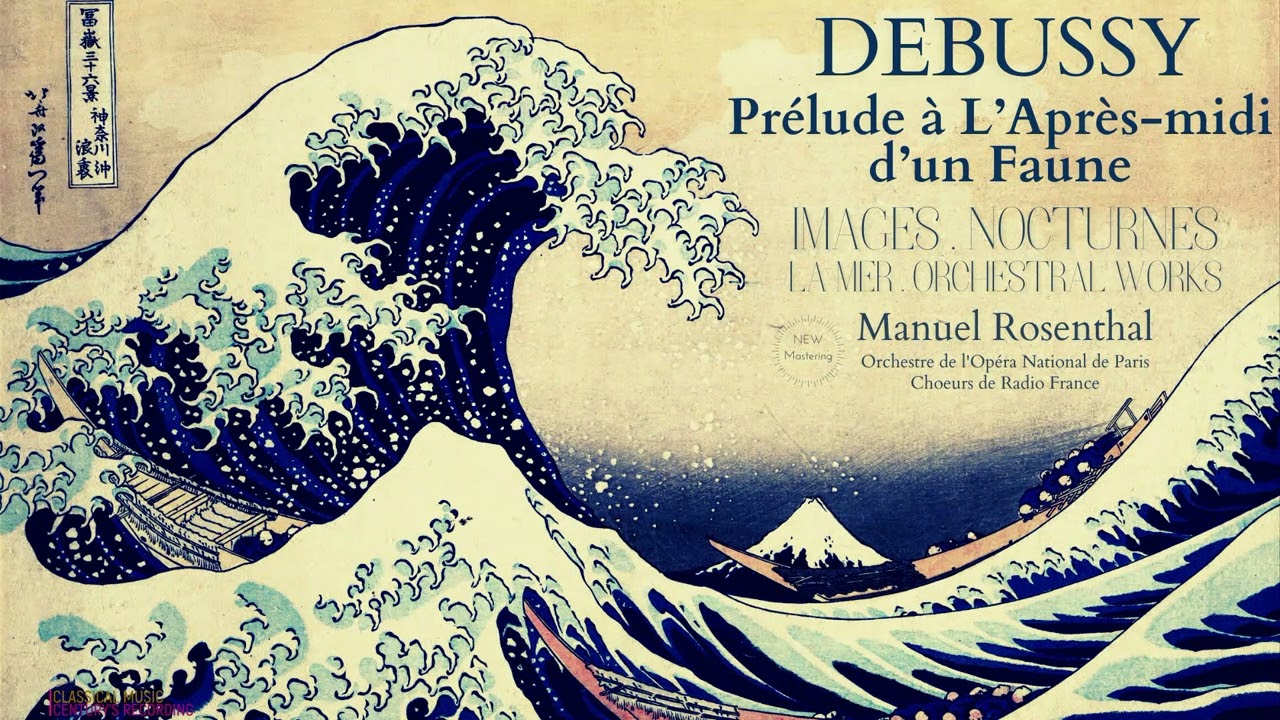 Debussy - Prélude à l'après-midi d'un faune, Marche Ecossaise, Jeux Poème Dansé (Ct.r.: M.Rosenthal)