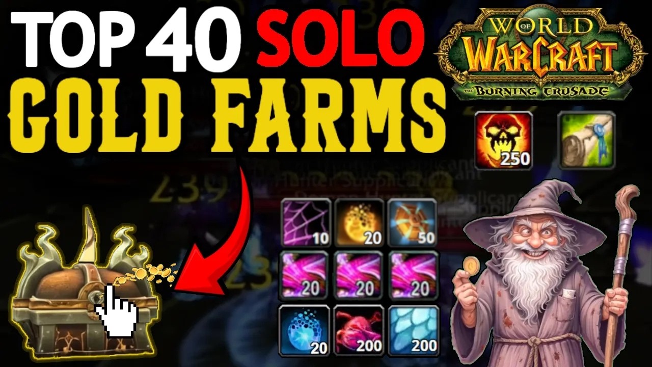 TOP 40 BEST WoW TBC Gold Farms!👀[2026] Full Guide