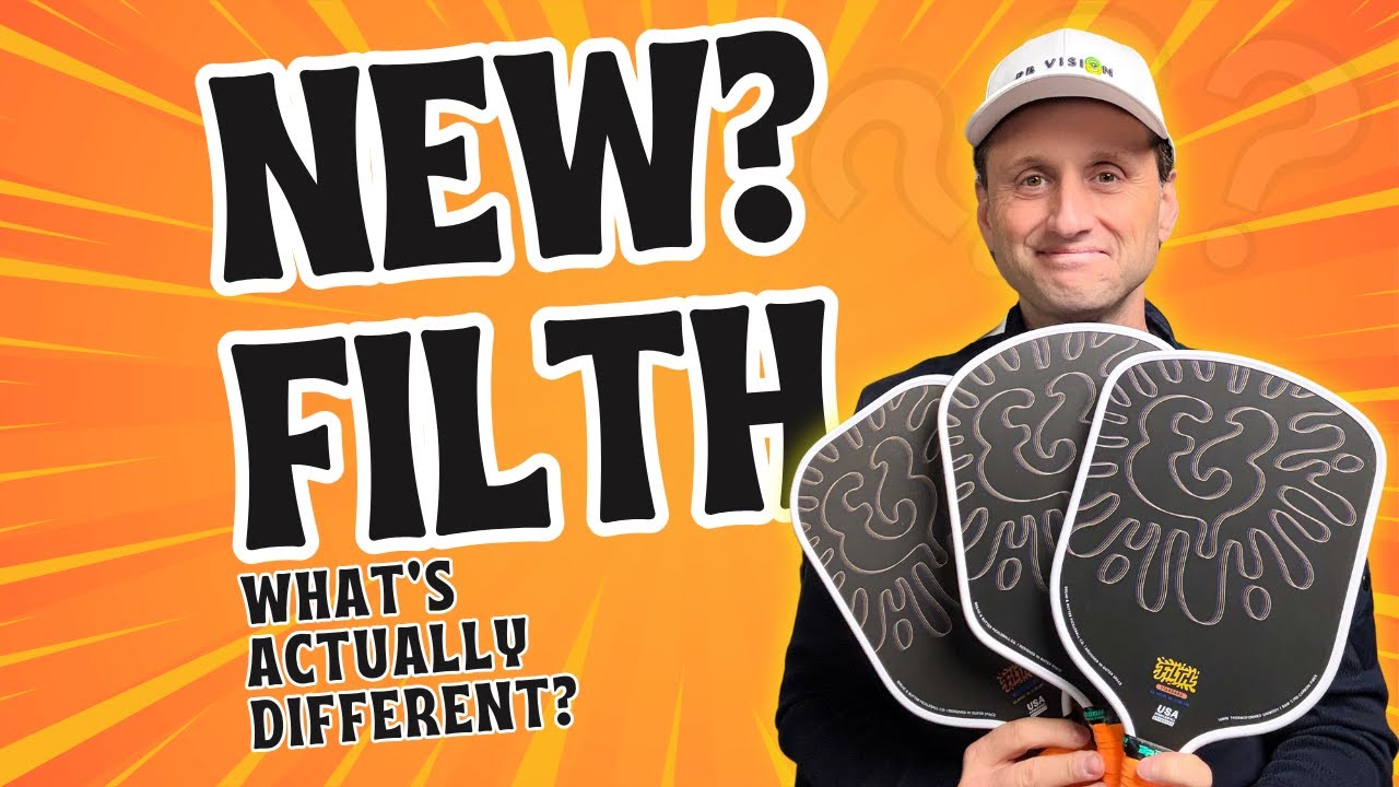 An UPDATED Bread & Butter Filth Pickleball Paddle Reboot? | All 3 New Shapes Compared to the OG!