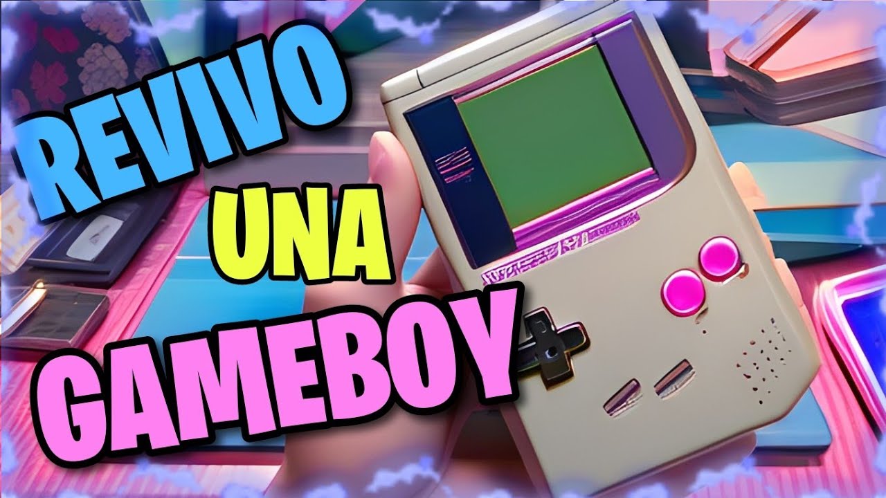 RESTAURO y ELIMINO MANCHAS de un GAMEBOY DAÑADO #nintendo #gameboy #retro #gamer #videojuegos #gb