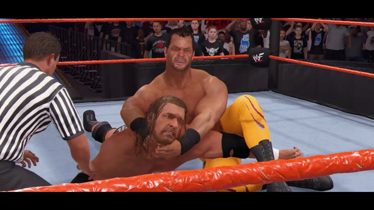 WWE 2K24 | Chris Benoit vs Triple H #wwe2k24mods