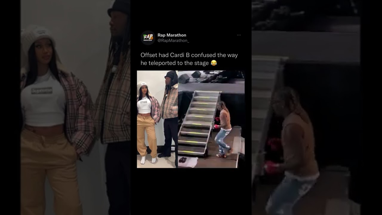 Cardi B Said  How The F*ck Did Offset Teleport So Fast 😭😂