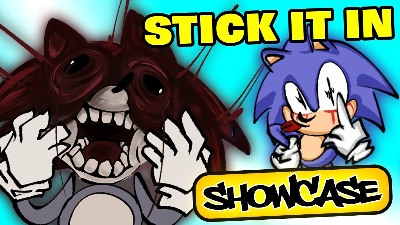 INSANE Fanmade Sonic Horror Mod! | FNF Mod Showcase | STICK IT IN Fan Take! [HARD]