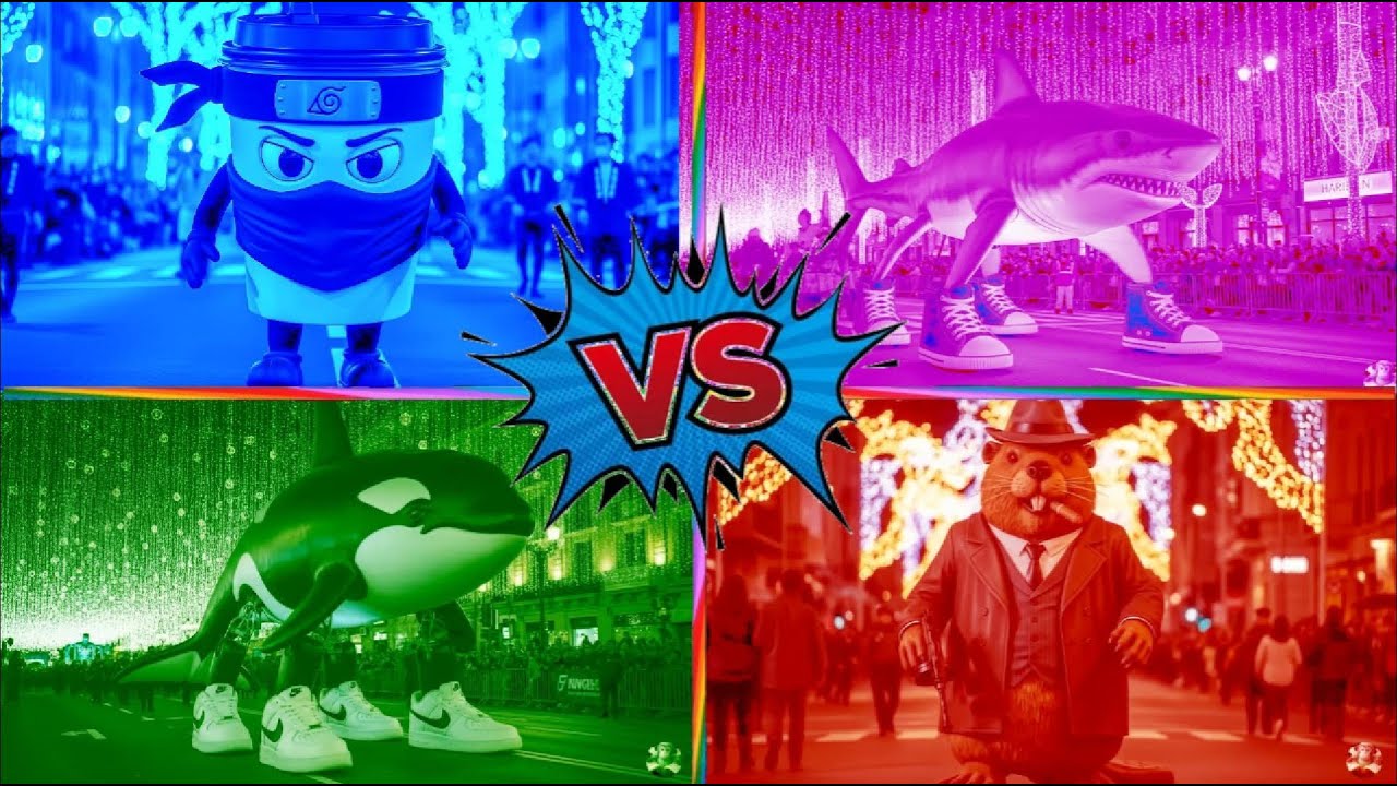 BRAINROT MEGA BATTLE #tungtungtungsahur #tralalerotralala #ballerinacappuccina #rap #orcaleroorcala