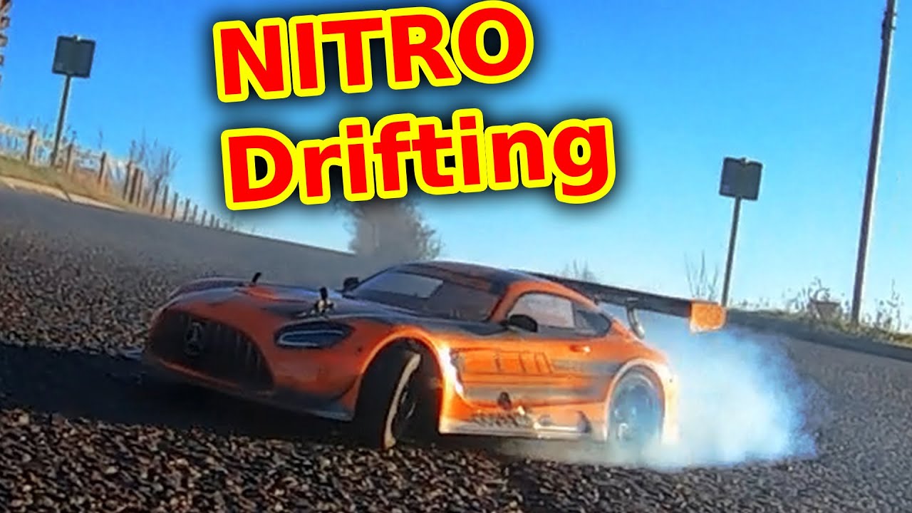 Дрифтовая радиоуправляемая машина Mercedes AMG NITRO